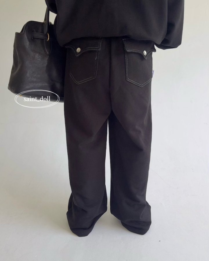 Saint Doll - Korean Children Fashion - #kidzfashiontrend - True Pocket Cotton Pants - 9