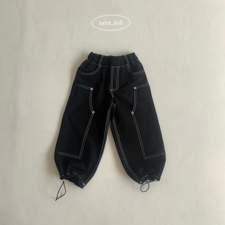 Saint Doll - Korean Children Fashion - #kidzfashiontrend - Rivet String Pants (Kids) - 7