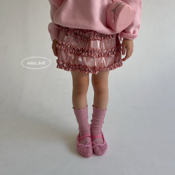 Saint Doll - Korean Children Fashion - #kidzfashiontrend - Scrunch Skirt - 8