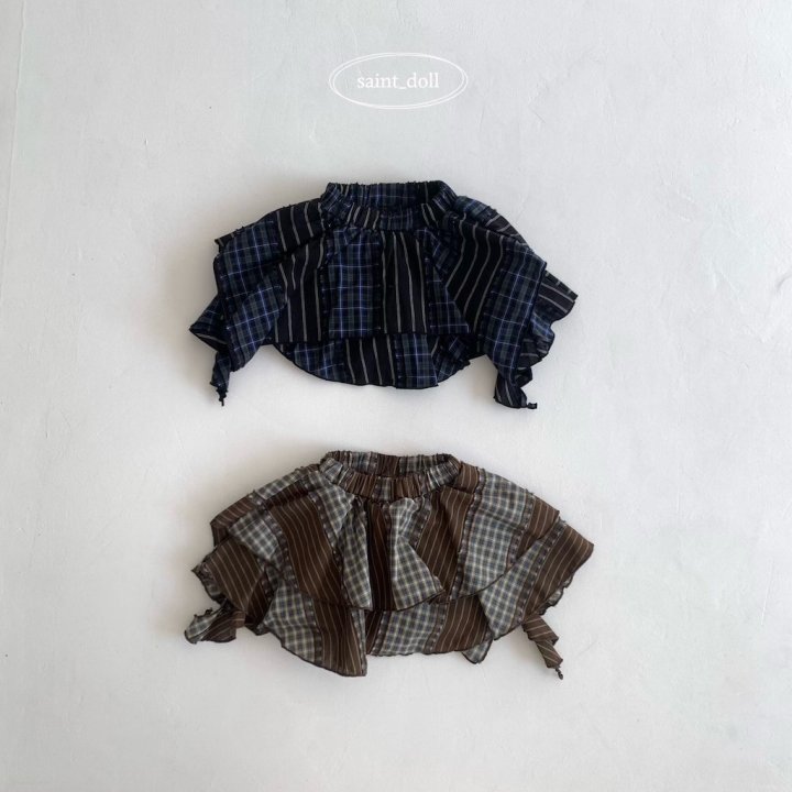 Saint Doll - Korean Children Fashion - #littlefashionista - Mix Uneven Skirt (Junior)