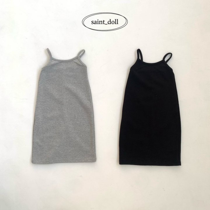 Saint Doll - Korean Children Fashion - #littlefashionista - Back-Slit Strap One-piece
