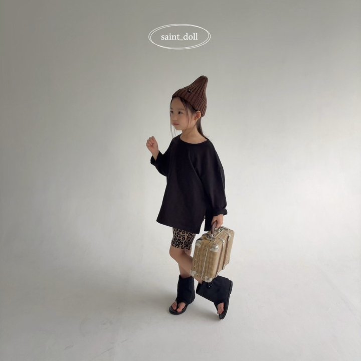 Saint Doll - Korean Children Fashion - #littlefashionista - Side Slit Long Sleeve Tee - 7