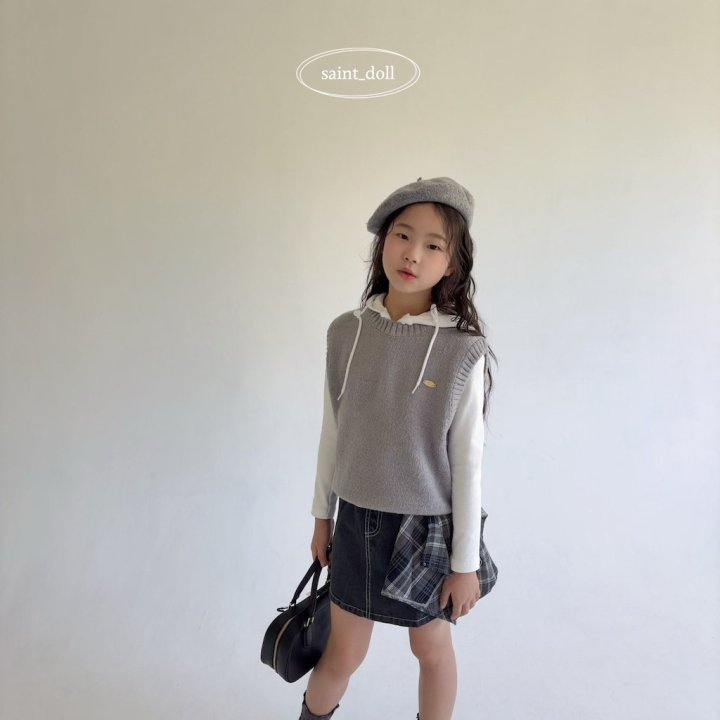 Saint Doll - Korean Children Fashion - #littlefashionista - Amber Knit Vest - 11