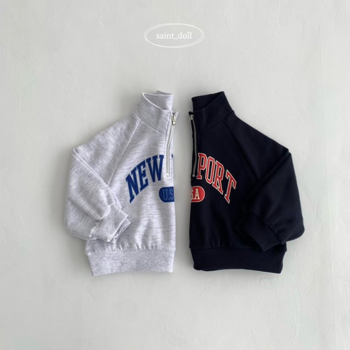 Saint Doll - Korean Children Fashion - #magicofchildhood - Newport Half-Zip Top