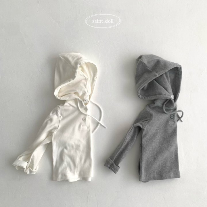 Saint Doll - Korean Children Fashion - #magicofchildhood - Snap Hoodie