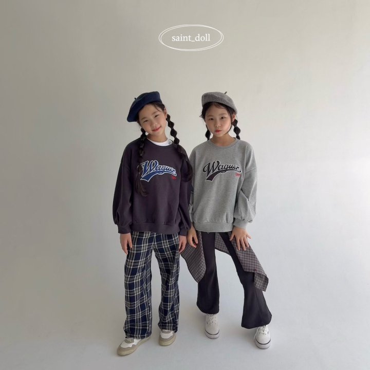 Saint Doll - Korean Children Fashion - #magicofchildhood - Wag Patch Sweatshirt - 8