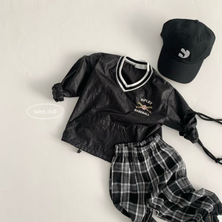 Saint Doll - Korean Children Fashion - #magicofchildhood - Baseball Embroidery Sweatshirt - 9