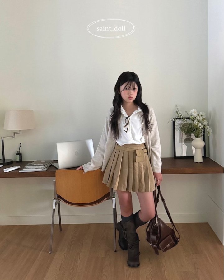 Saint Doll - Korean Children Fashion - #minifashionista - Slim Line Shirt - 11
