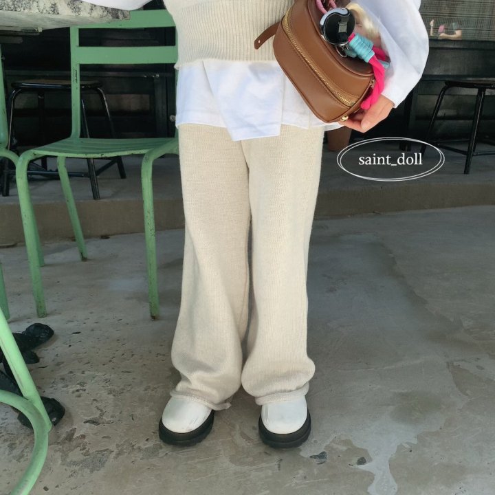 Saint Doll - Korean Children Fashion - #minifashionista - Knit Pants (Kids) - 8