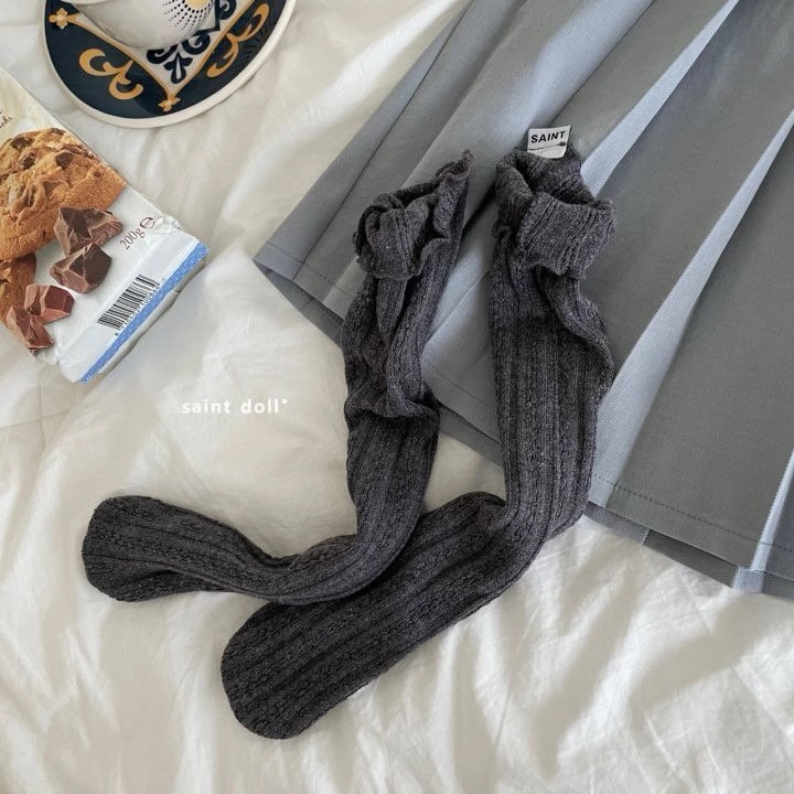 Saint Doll - Korean Children Fashion - #minifashionista - Lawrence Knee Socks - 7