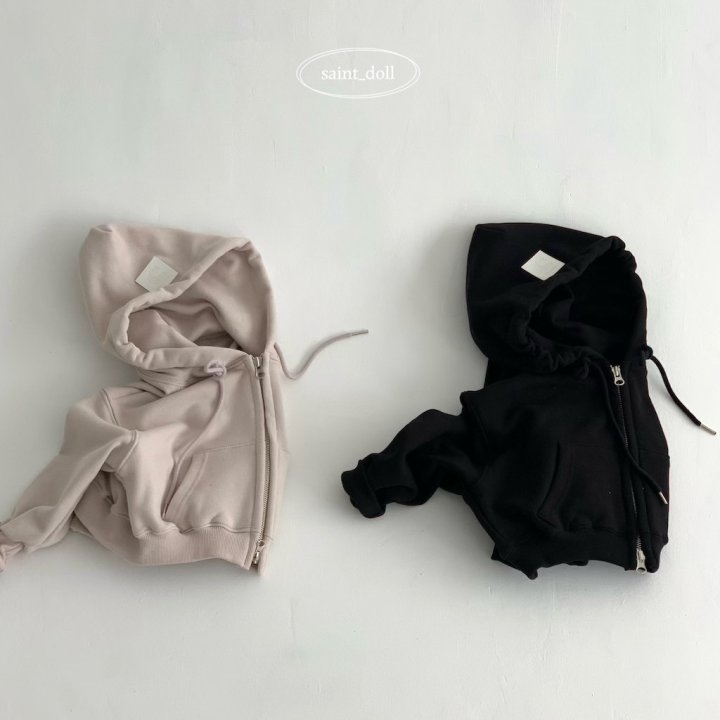 Saint Doll - Korean Children Fashion - #minifashionista - Short Hood Zip-Up