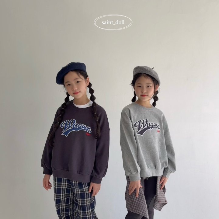 Saint Doll - Korean Children Fashion - #minifashionista - Wag Patch Sweatshirt - 9