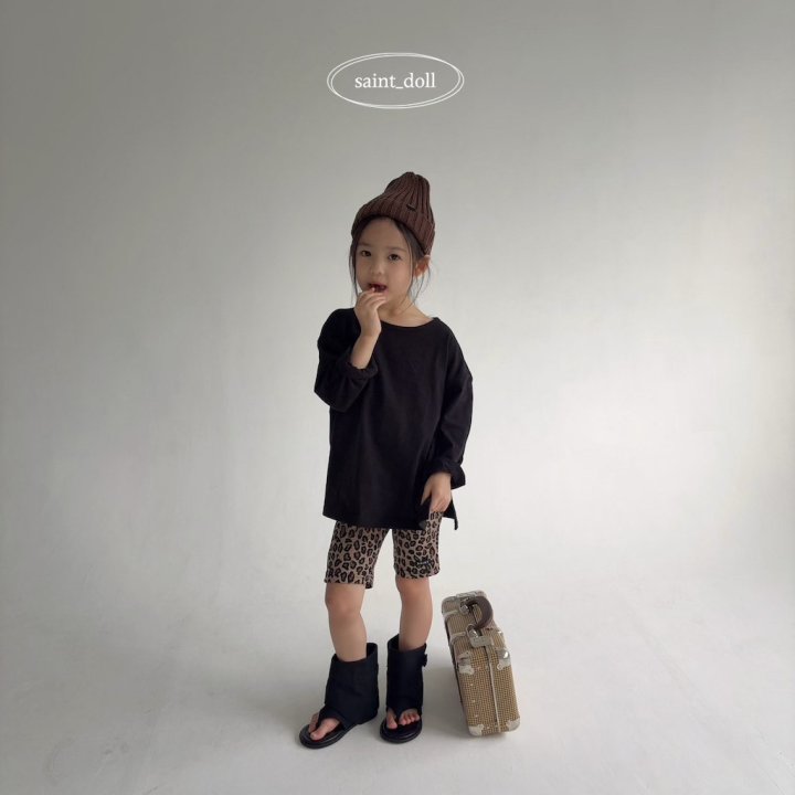 Saint Doll - Korean Children Fashion - #minifashionista - Side Slit Long Sleeve Tee - 9
