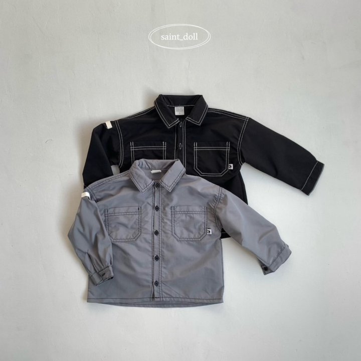 Saint Doll - Korean Children Fashion - #minifashionista - Stitch Hustle Shirt
