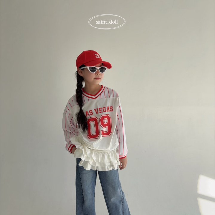 Saint Doll - Korean Children Fashion - #minifashionista - Mix Uniform Sweatshirt - 7