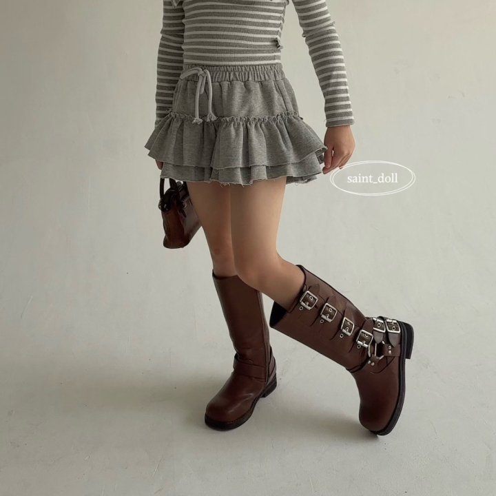 Saint Doll - Korean Children Fashion - #prettylittlegirls - Frill Layered Skirt - 8