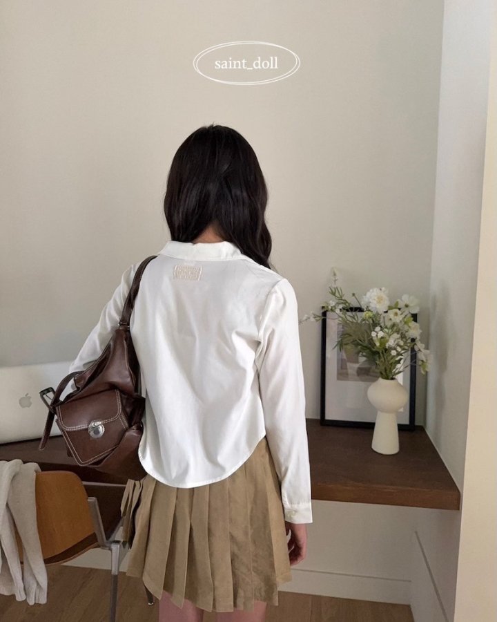 Saint Doll - Korean Children Fashion - #prettylittlegirls - Slim Line Shirt - 12