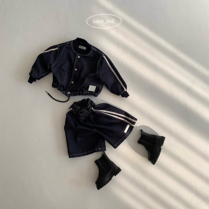 Saint Doll - Korean Children Fashion - #prettylittlegirls - Track Bermuda Pants - 5