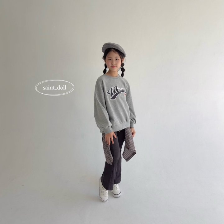 Saint Doll - Korean Children Fashion - #prettylittlegirls - Wag Patch Sweatshirt - 10