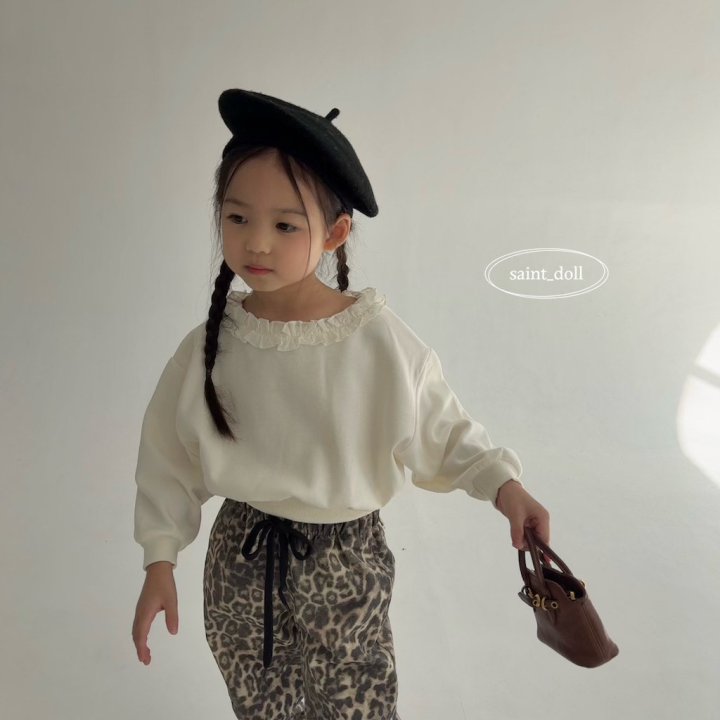 Saint Doll - Korean Children Fashion - #prettylittlegirls - Off-Shoulder Sweatshirt - 10