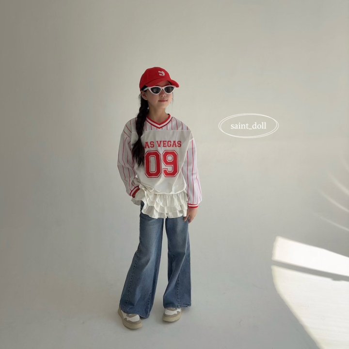Saint Doll - Korean Children Fashion - #prettylittlegirls - Mix Uniform Sweatshirt - 8