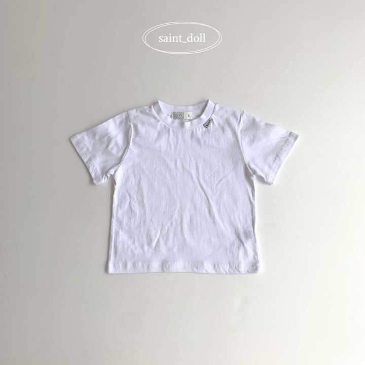 Saint Doll - Korean Children Fashion - #stylishchildhood - Basic Short Sleeve Tee - 3