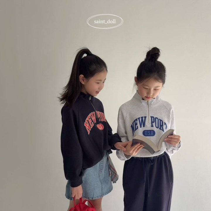 Saint Doll - Korean Children Fashion - #stylishchildhood - Newport Half-Zip Top - 6