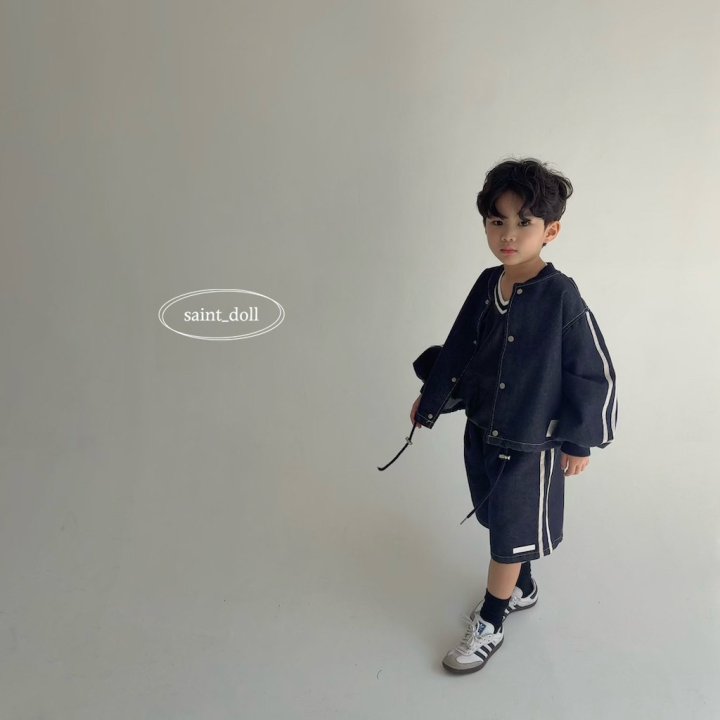 Saint Doll - Korean Children Fashion - #stylishchildhood - Track Bermuda Pants - 8
