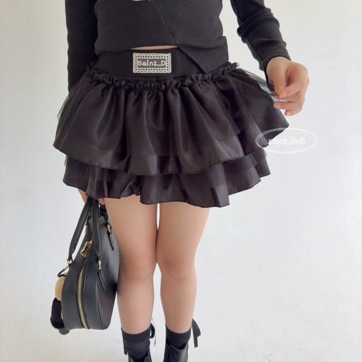 Saint Doll - Korean Children Fashion - #stylishchildhood - Satin Tutu Skirt - 7
