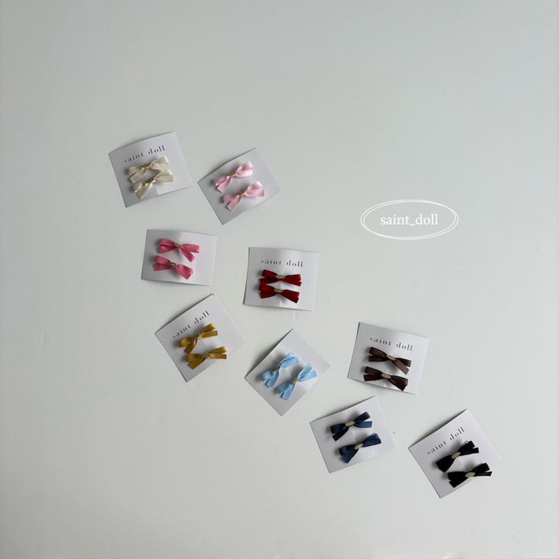 Saint Doll - Korean Children Fashion - #stylishchildhood - Origami Ribbon Pin Set