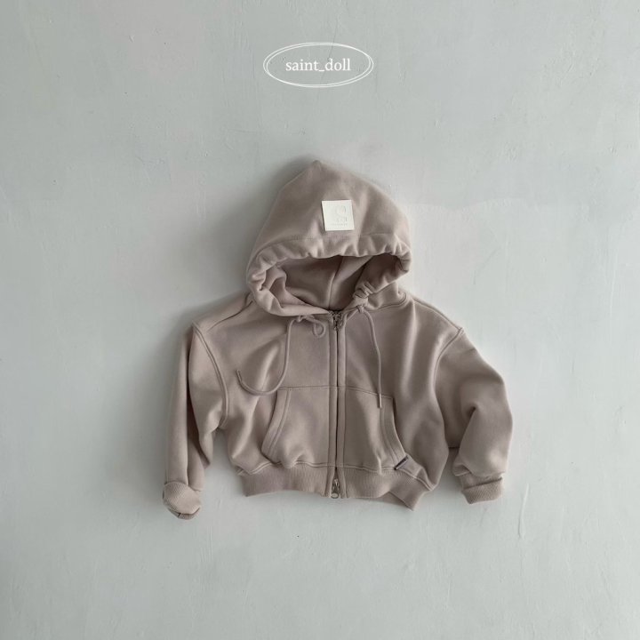 Saint Doll - Korean Children Fashion - #todddlerfashion - Short Hood Zip-Up - 3