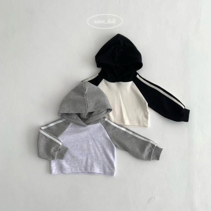 Saint Doll - Korean Children Fashion - #todddlerfashion - Raglan Hood Sweatshirt