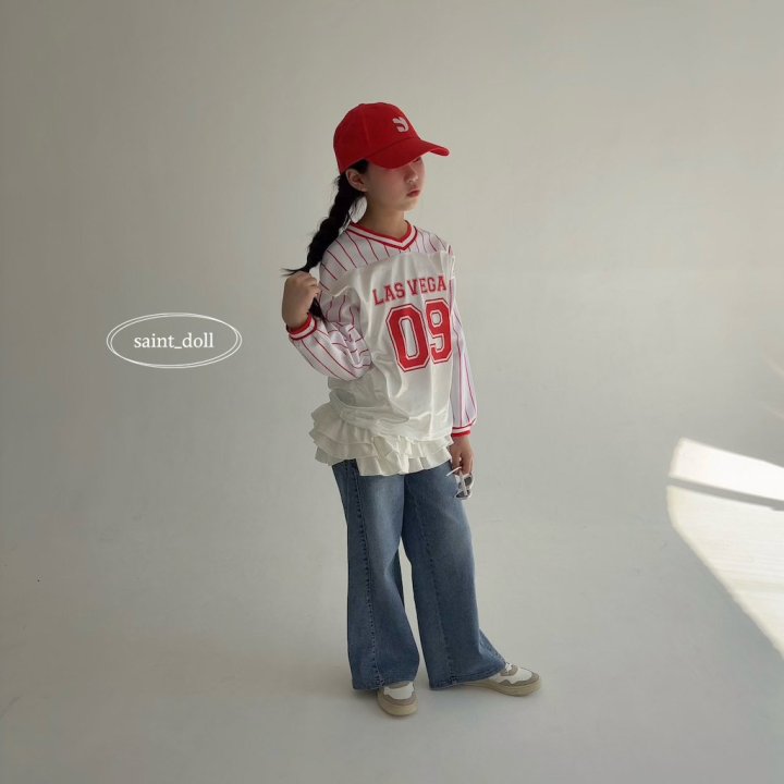 Saint Doll - Korean Children Fashion - #todddlerfashion - Mix Uniform Sweatshirt - 9
