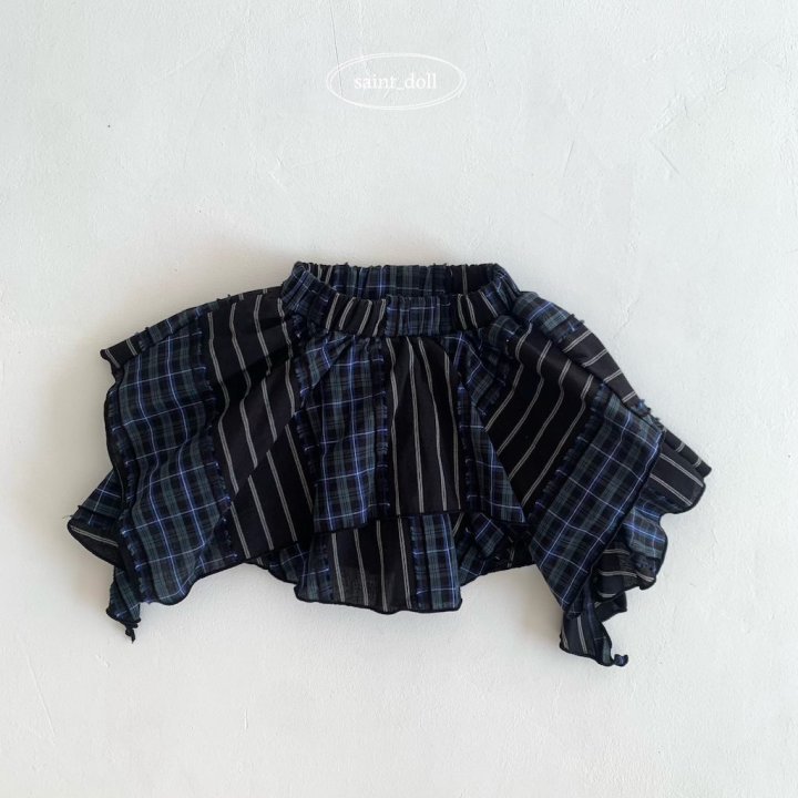 Saint Doll - Korean Children Fashion - #toddlerclothing - Mix Uneven Skirt (Junior) - 6