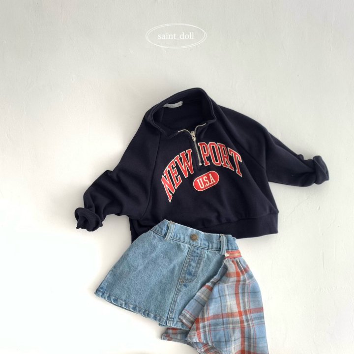 Saint Doll - Korean Children Fashion - #toddlerclothing - Newport Half-Zip Top - 5