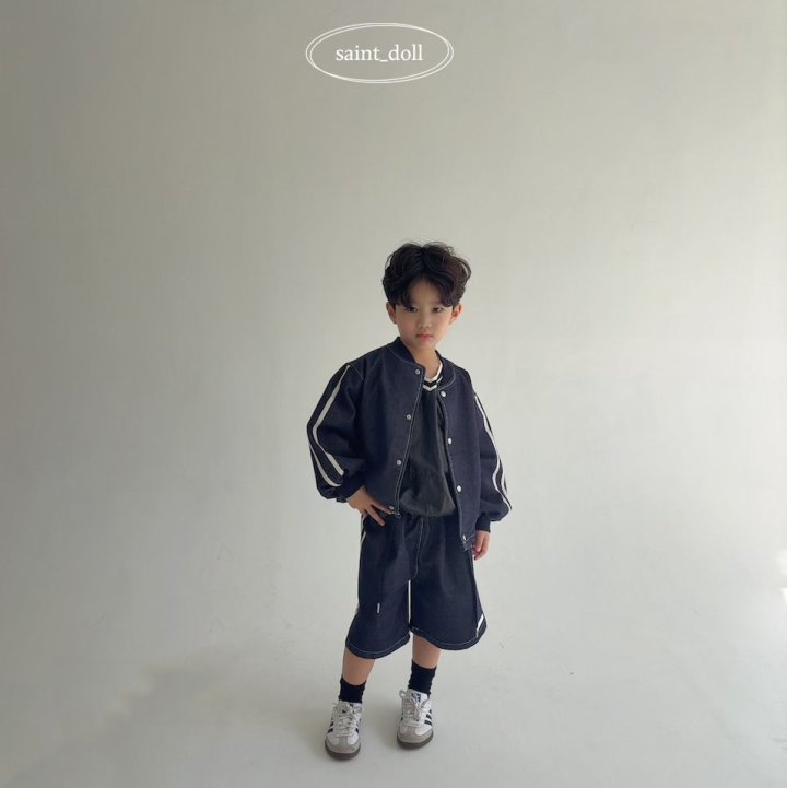 Saint Doll - Korean Children Fashion - #toddlerclothing - Track Bermuda Pants - 7