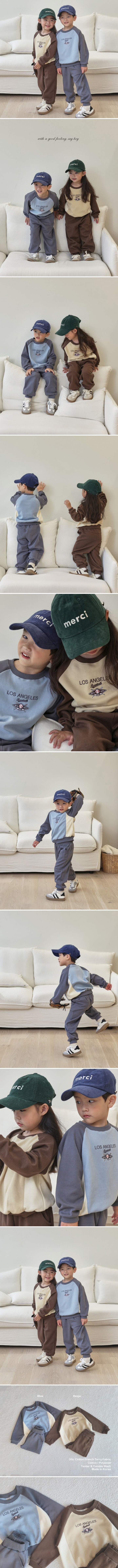 Say Hey - Korean Children Fashion - #Kfashion4kids - LA Panel Set - 2