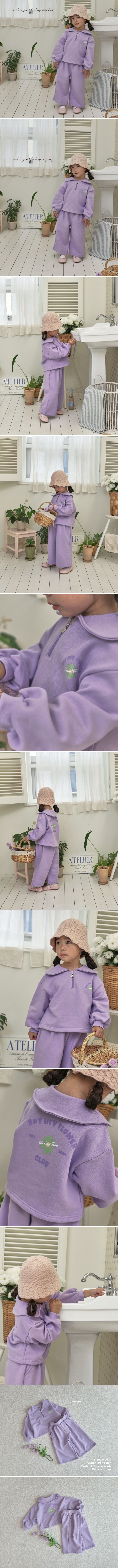Say Hey - Korean Children Fashion - #childrensboutique - Flower Club Set - 2