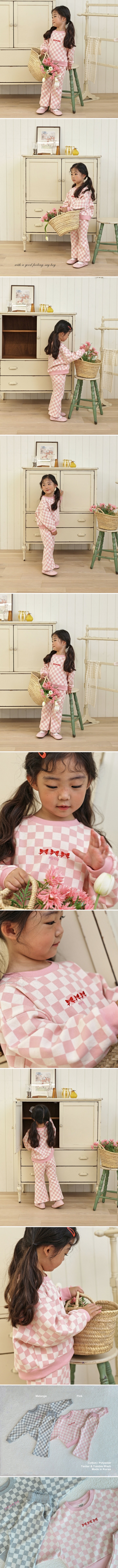 Say Hey - Korean Children Fashion - #fashionkids - Ribbon Check Set - 2