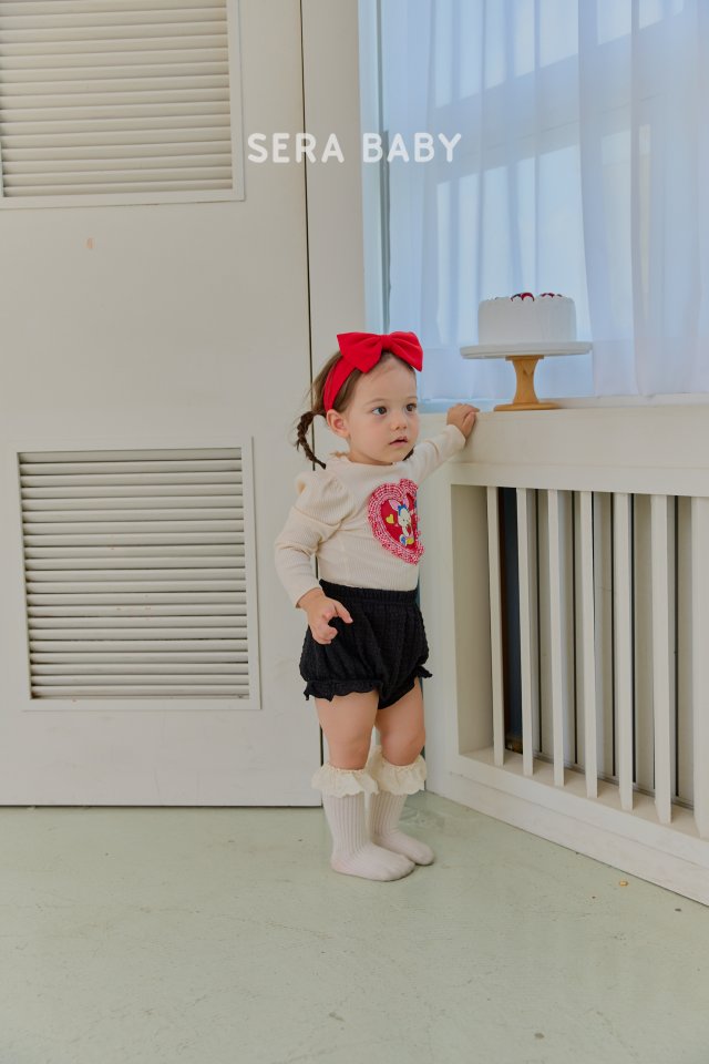 Sera - Korean Baby Fashion - #babyboutique - Bebe Mongle Frill Bloomer - 10