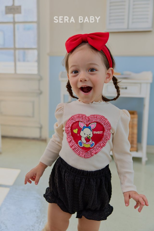 Sera - Korean Baby Fashion - #babyboutique - Bebe Mongle Frill Bloomer - 9