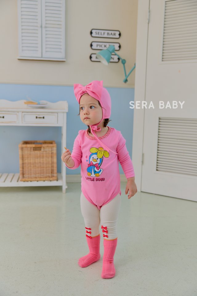 Sera - Korean Baby Fashion - #onlinebabyshop - Bebe Raincoat Duck Suit - 4
