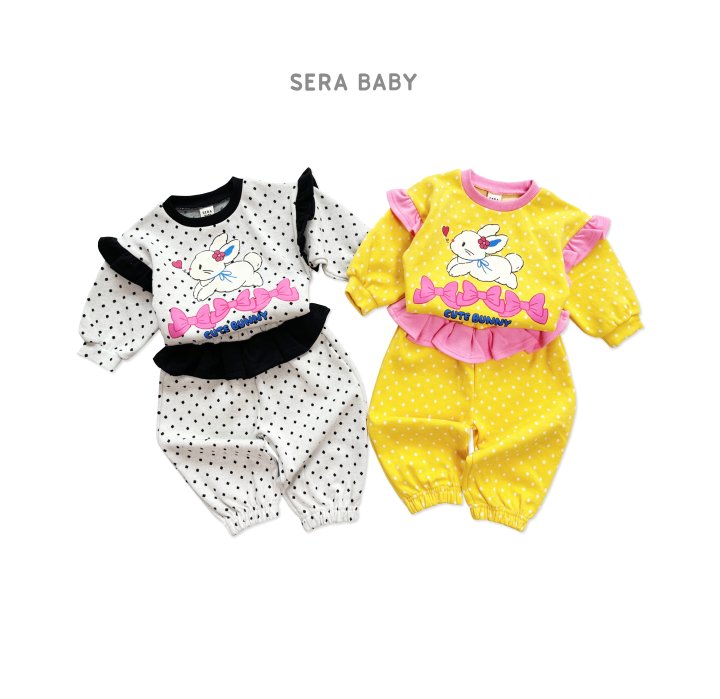 Sera - Korean Baby Fashion - #babyclothing - Bebe Dot Frill Set - 11