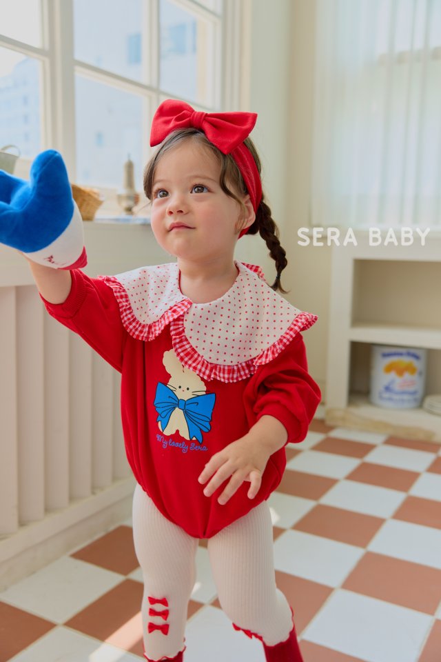 Sera - Korean Baby Fashion - #babyfever - Bebe Ribbon Ppong Ppong Leggings - 6