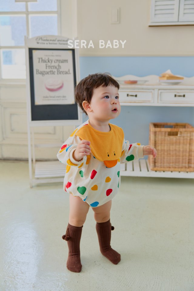 Sera - Korean Baby Fashion - #babyfever - Bebe Chick Heart Suit - 3