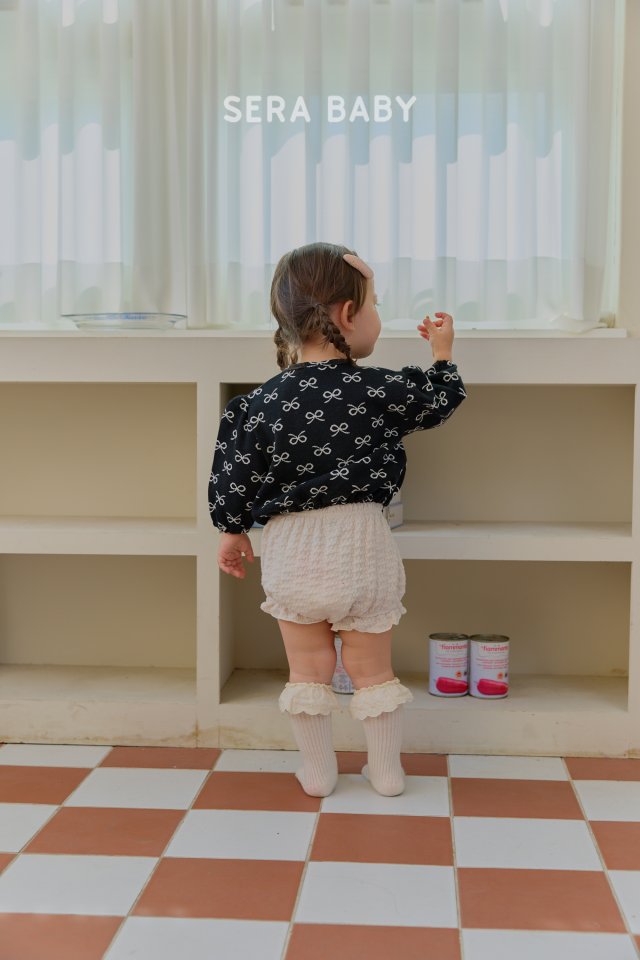 Sera - Korean Baby Fashion - #babyootd - Bebe Mongle Frill Bloomer - 3