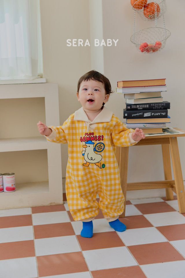 Sera - Korean Baby Fashion - #babyootd - Bebe Collar Check Suit - 9