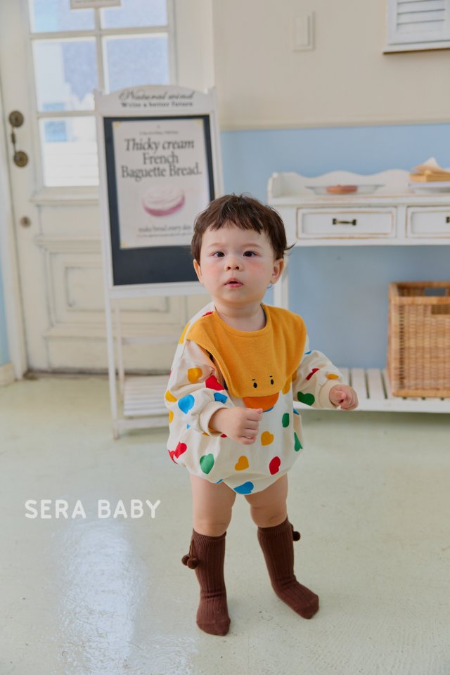 Sera - Korean Baby Fashion - #babyootd - Bebe Chick Heart Suit - 7