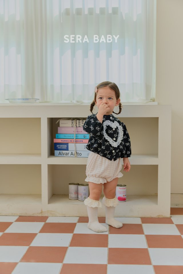Sera - Korean Baby Fashion - #babyootd - Bebe Mongle Frill Bloomer - 4
