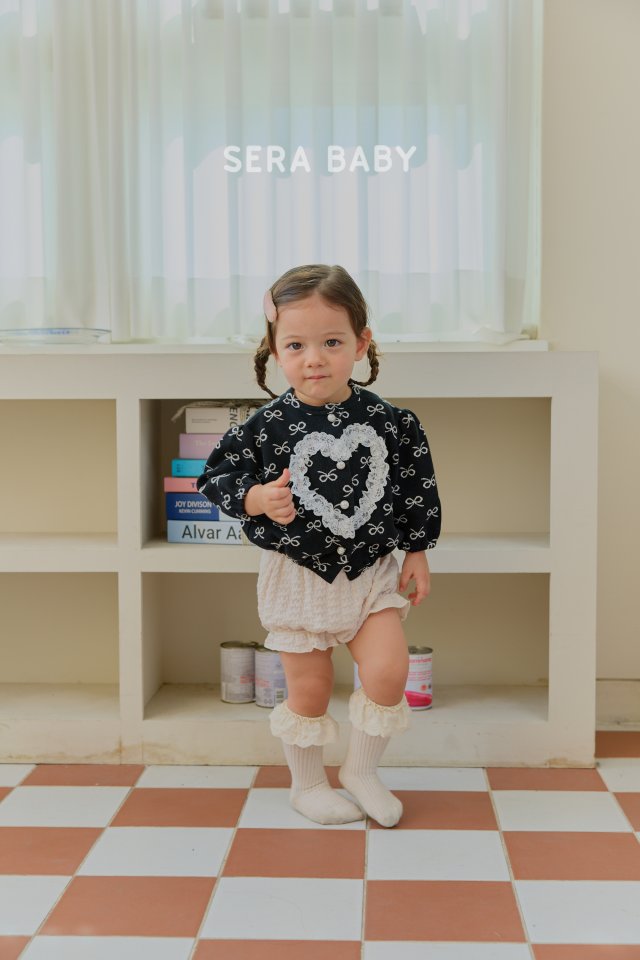 Sera - Korean Baby Fashion - #babyoutfit - Bebe Mongle Frill Bloomer - 5